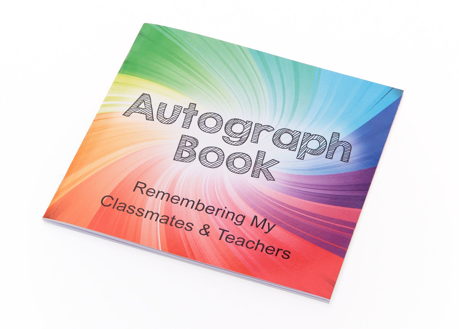 Rainbow Autograph Book - Leavers' Books